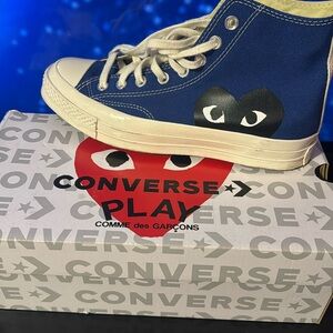 Blue converse x garçon